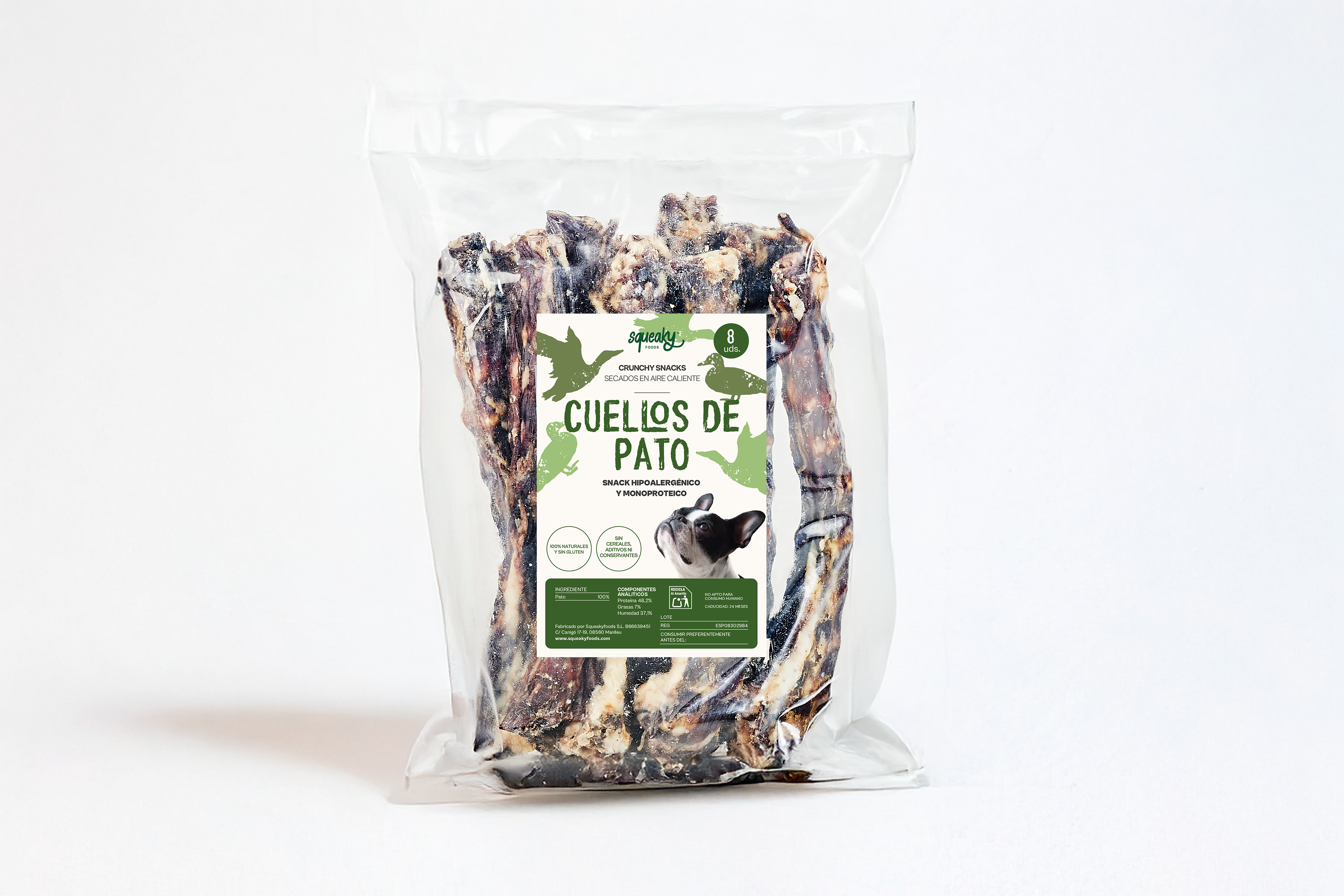 Cuellos de Pato - Snack para Mascotas