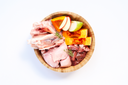 Menú BARF de pollo monoproteico