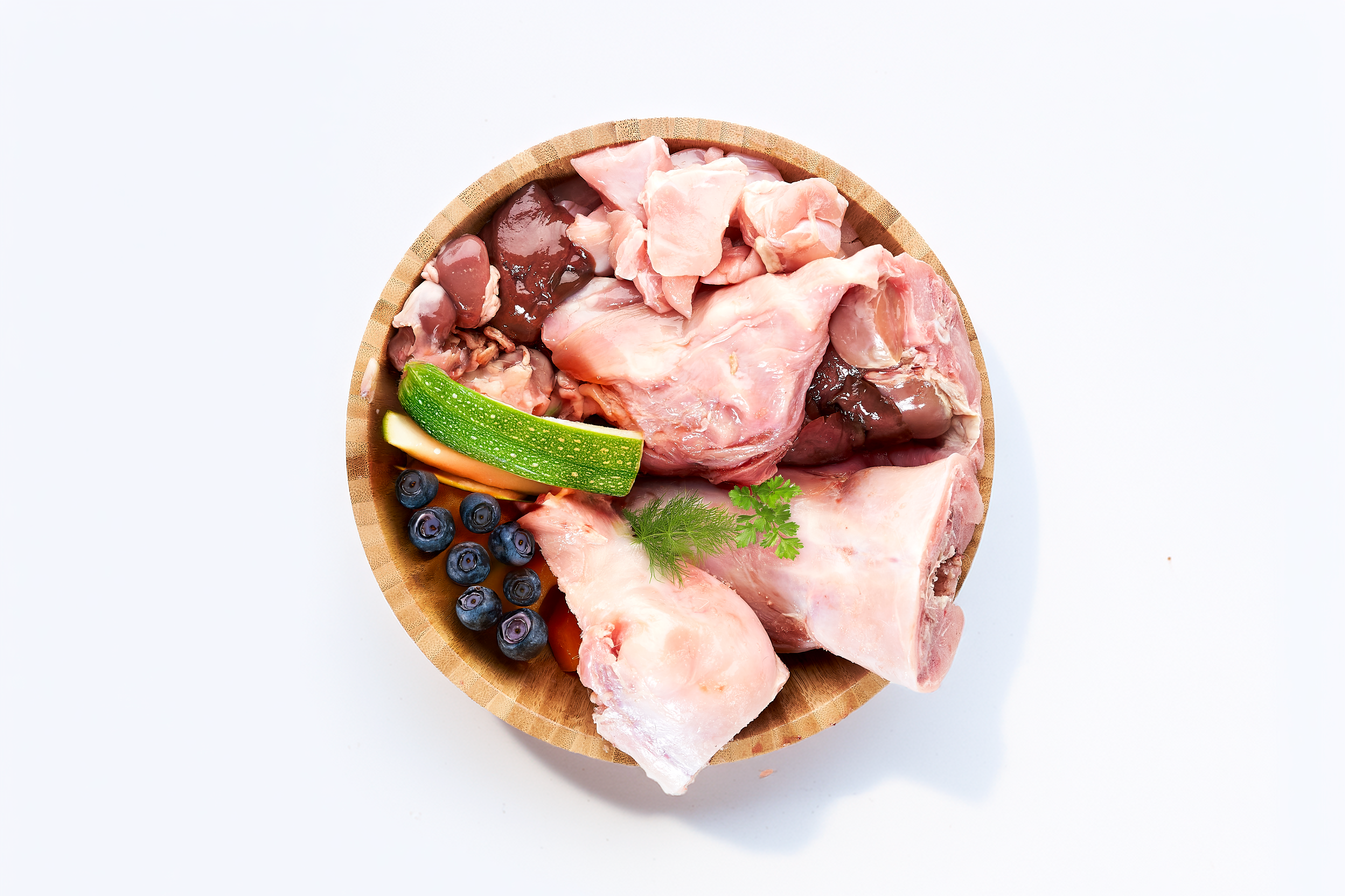 Menú BARF de conejo monoproteico