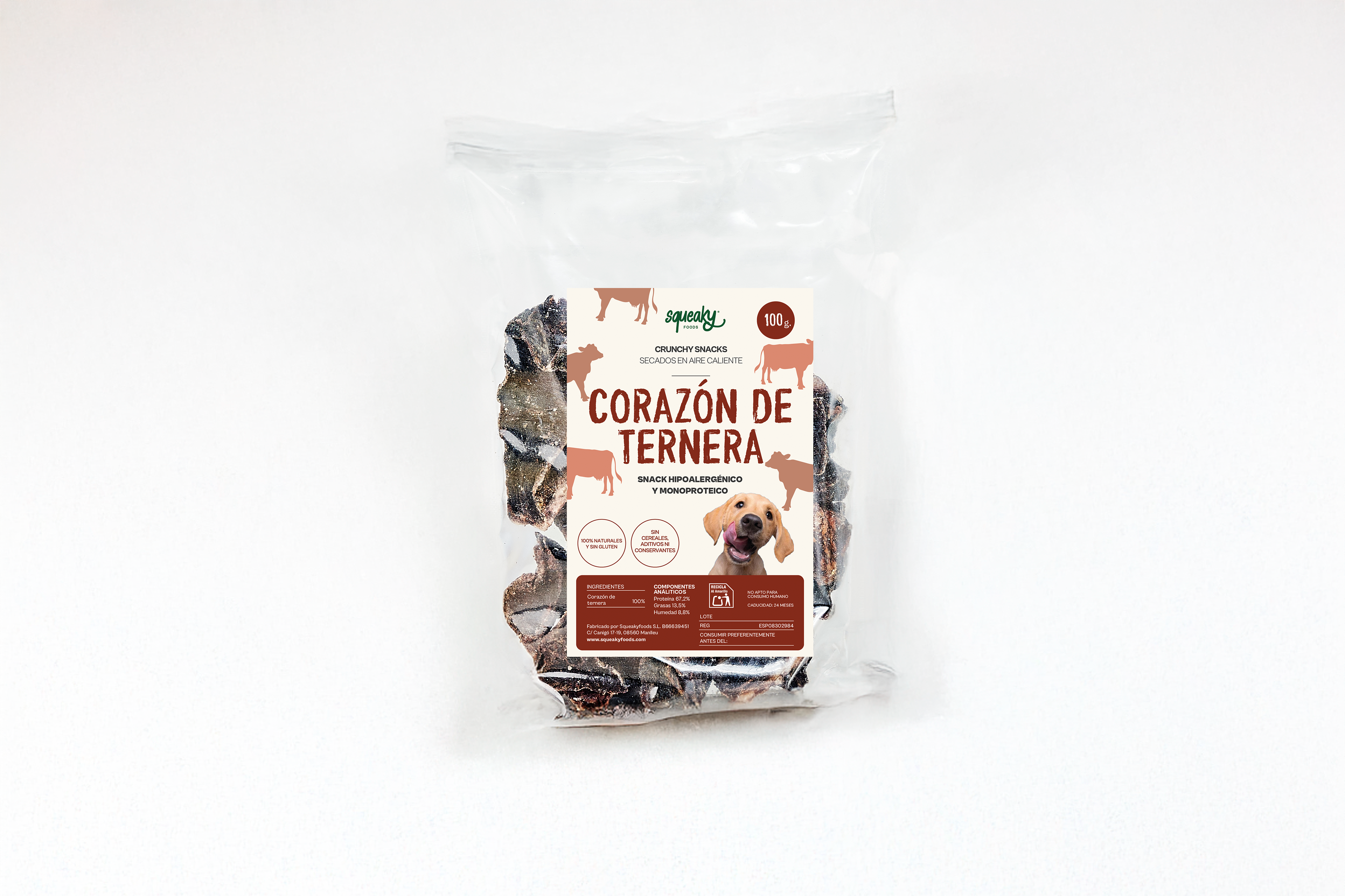 Corazón de Ternera - Snack para Mascotas