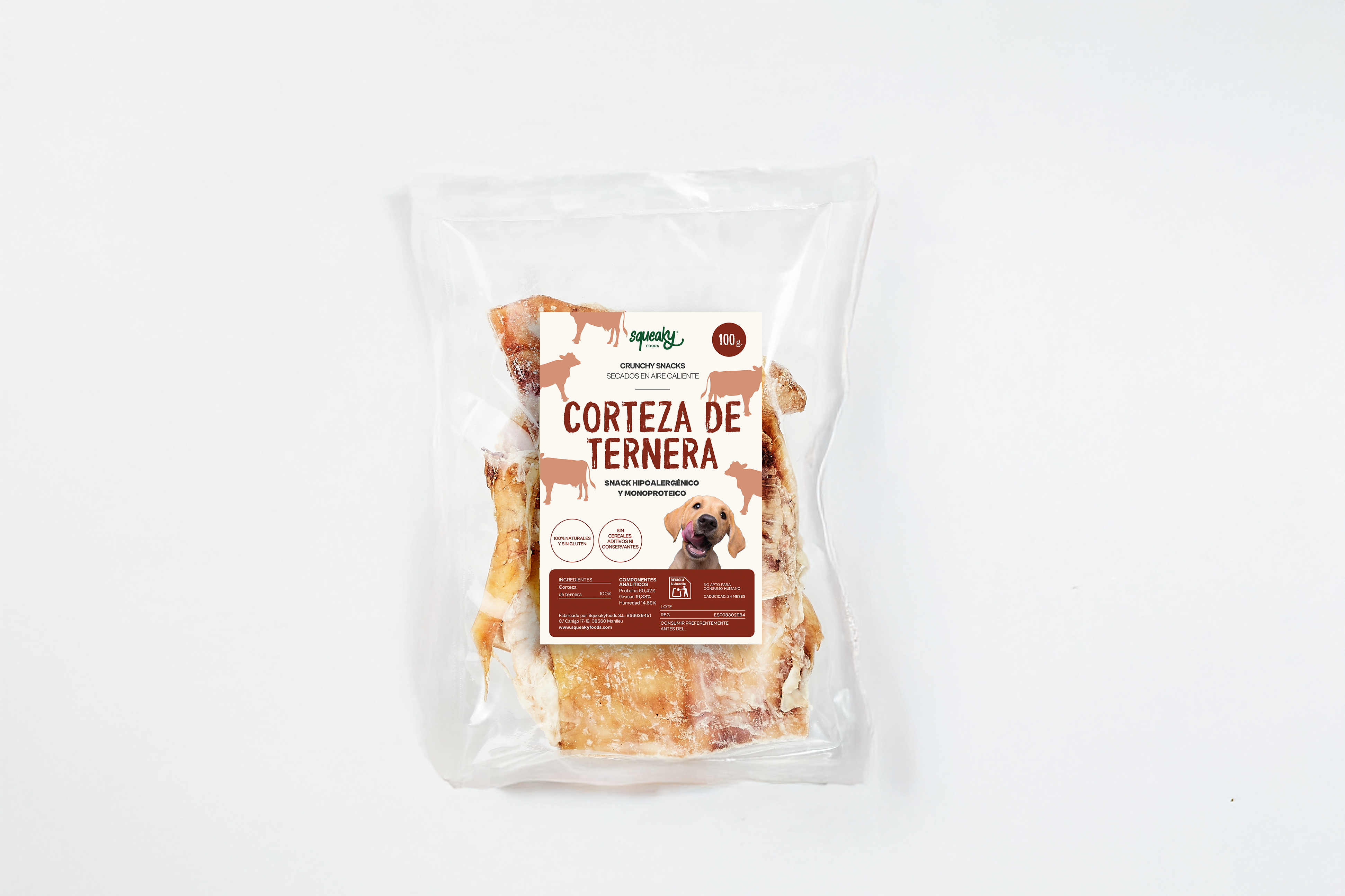 Corteza de Ternera - Snack para Mascotas