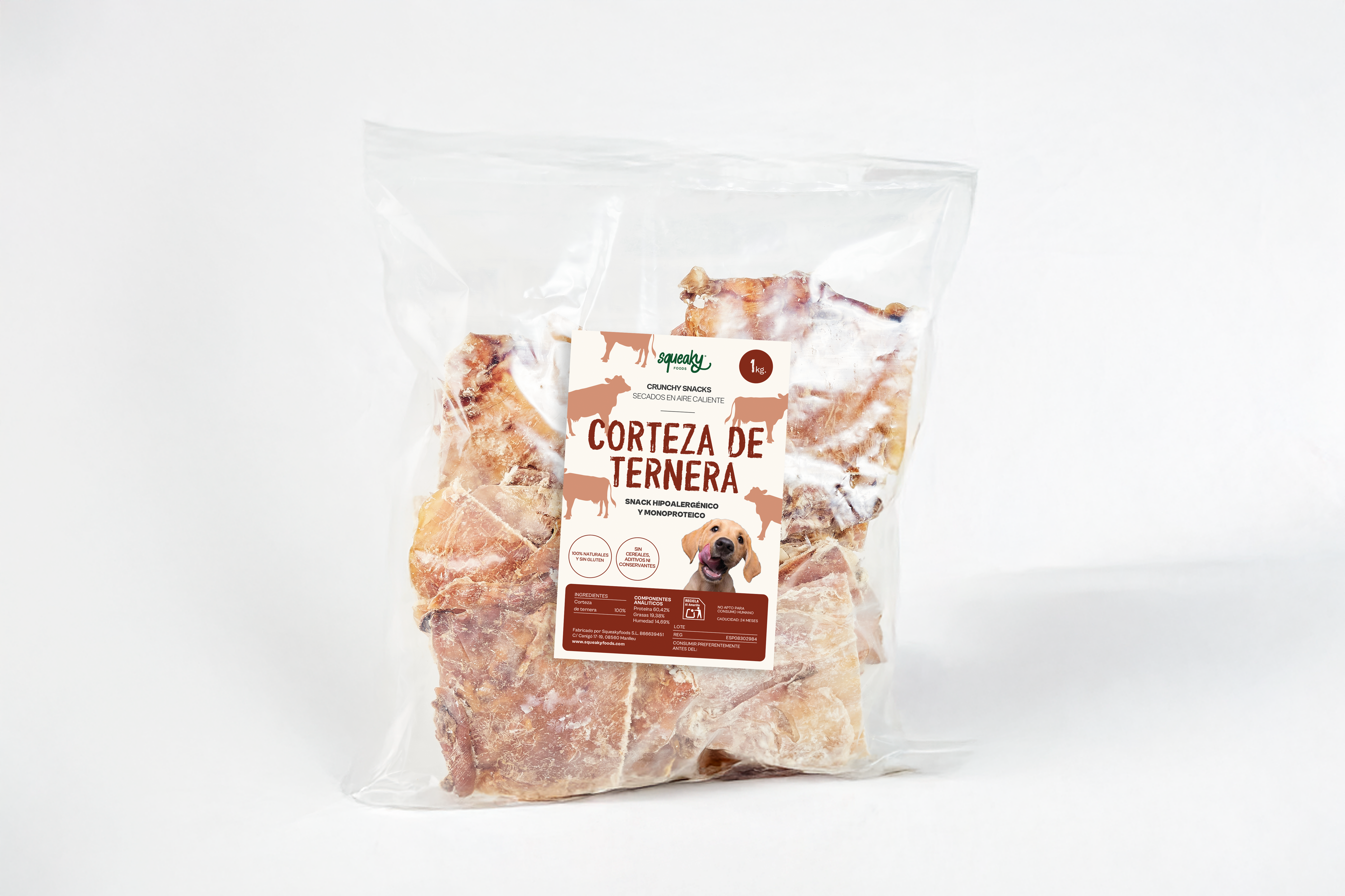 Corteza de Ternera - Snack para Mascotas