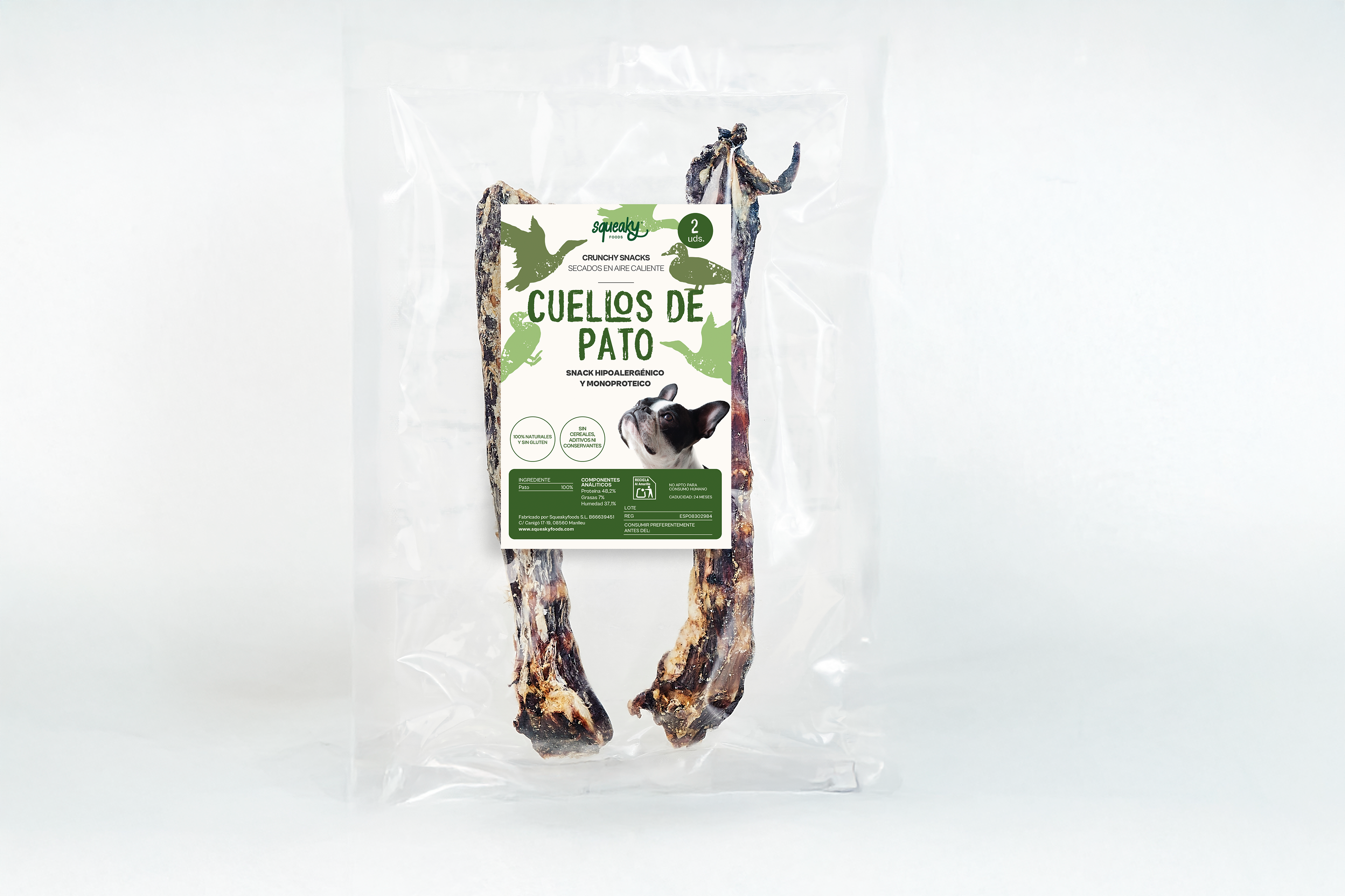 Cuellos de Pato - Snack para Mascotas