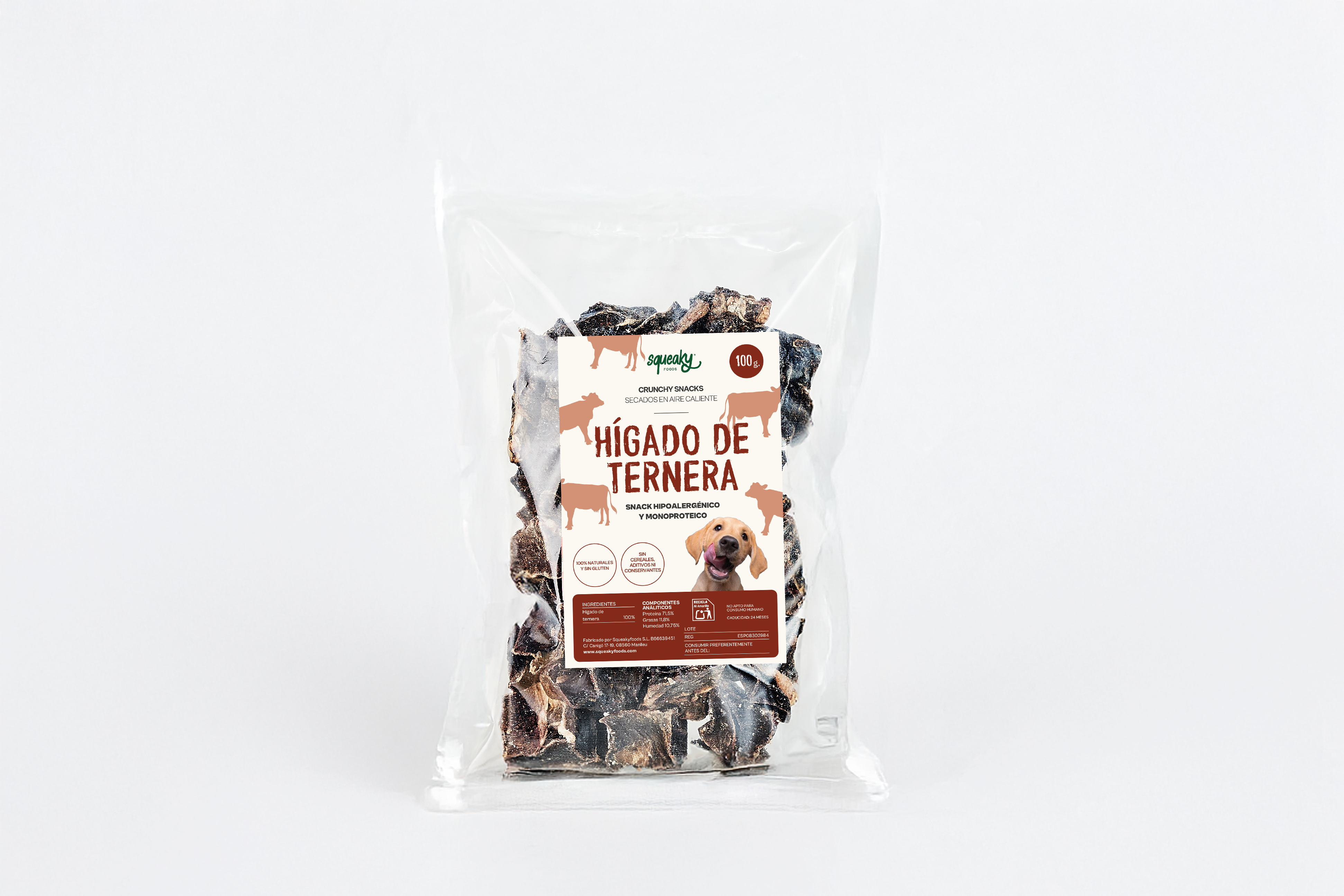 Hígado de Ternera - Snack para Mascotas
