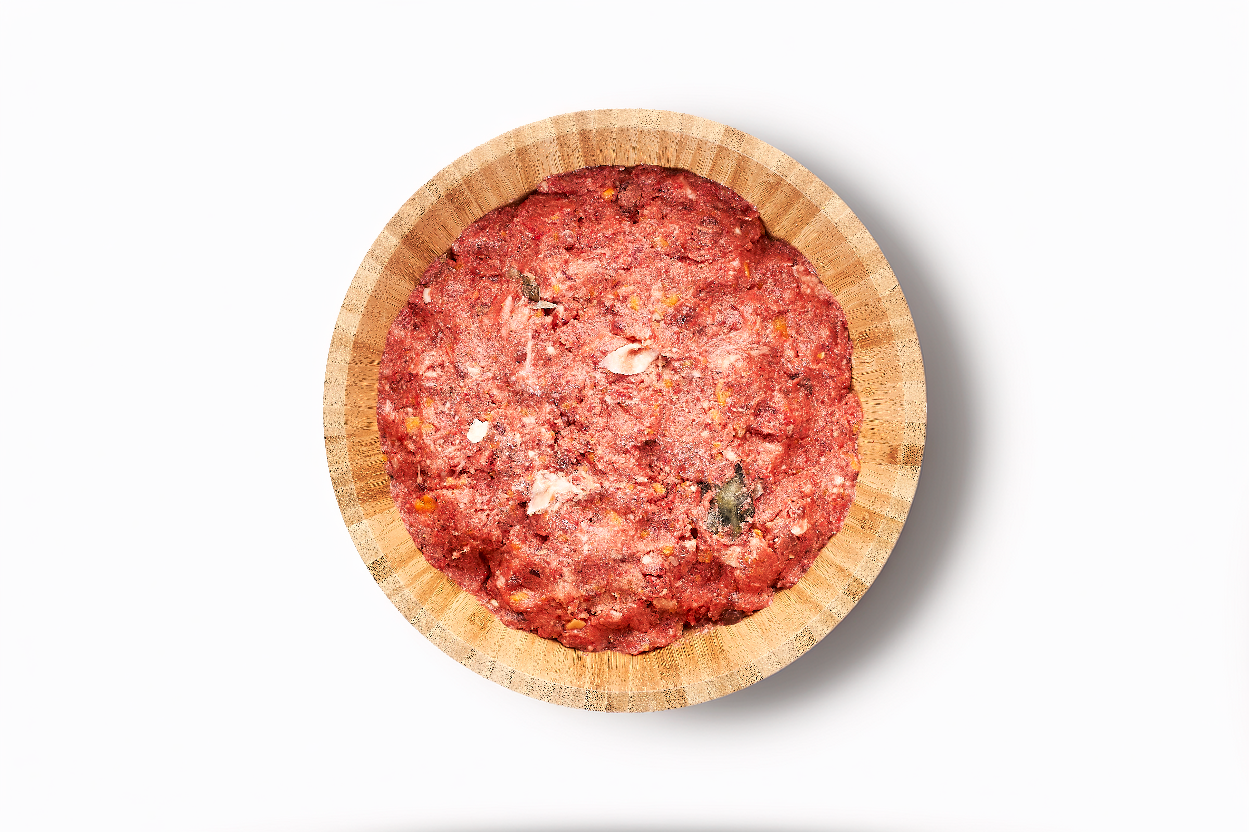 Menú BARF de salmón y ternera