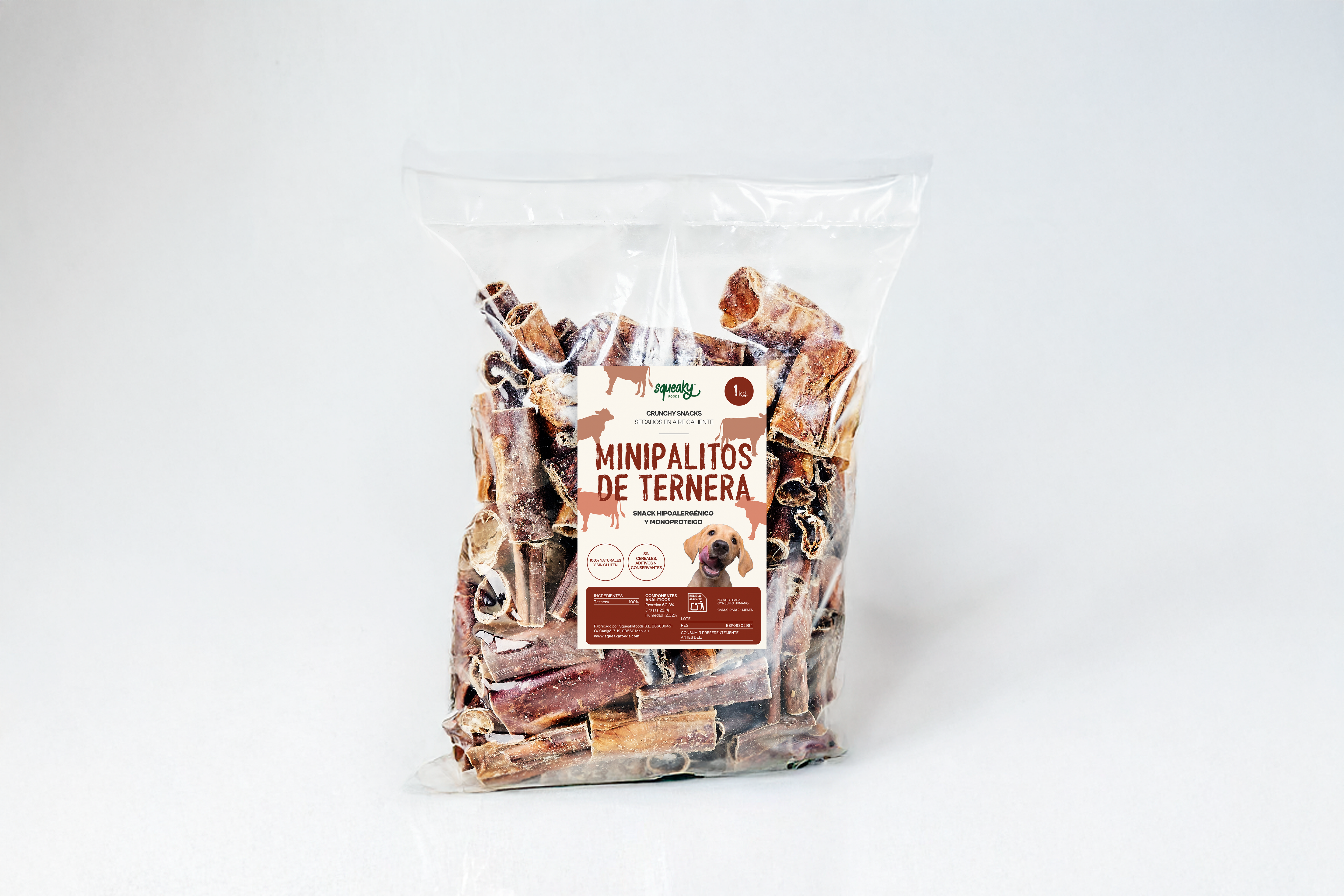 Minipalitos de Ternera - Snack para Mascotas