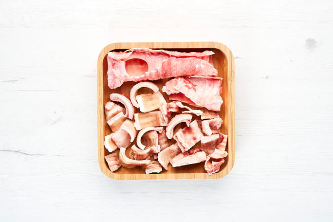 Tráquea de Ternera troceada - Carne Congelada para Mascotas